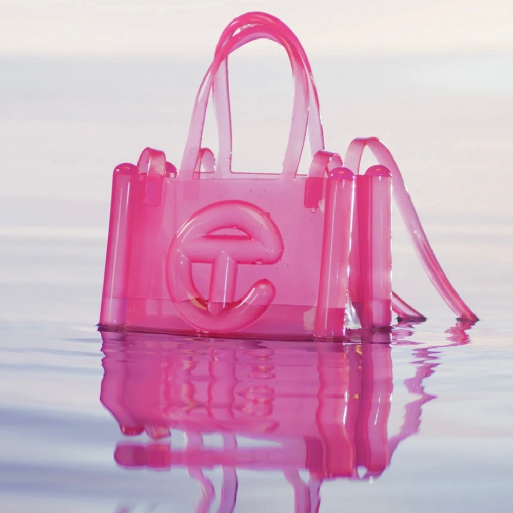 Barbie Pink Melissa x Telfar Limited Jelly Shopper Bag